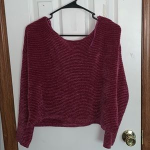 Velour Sweater